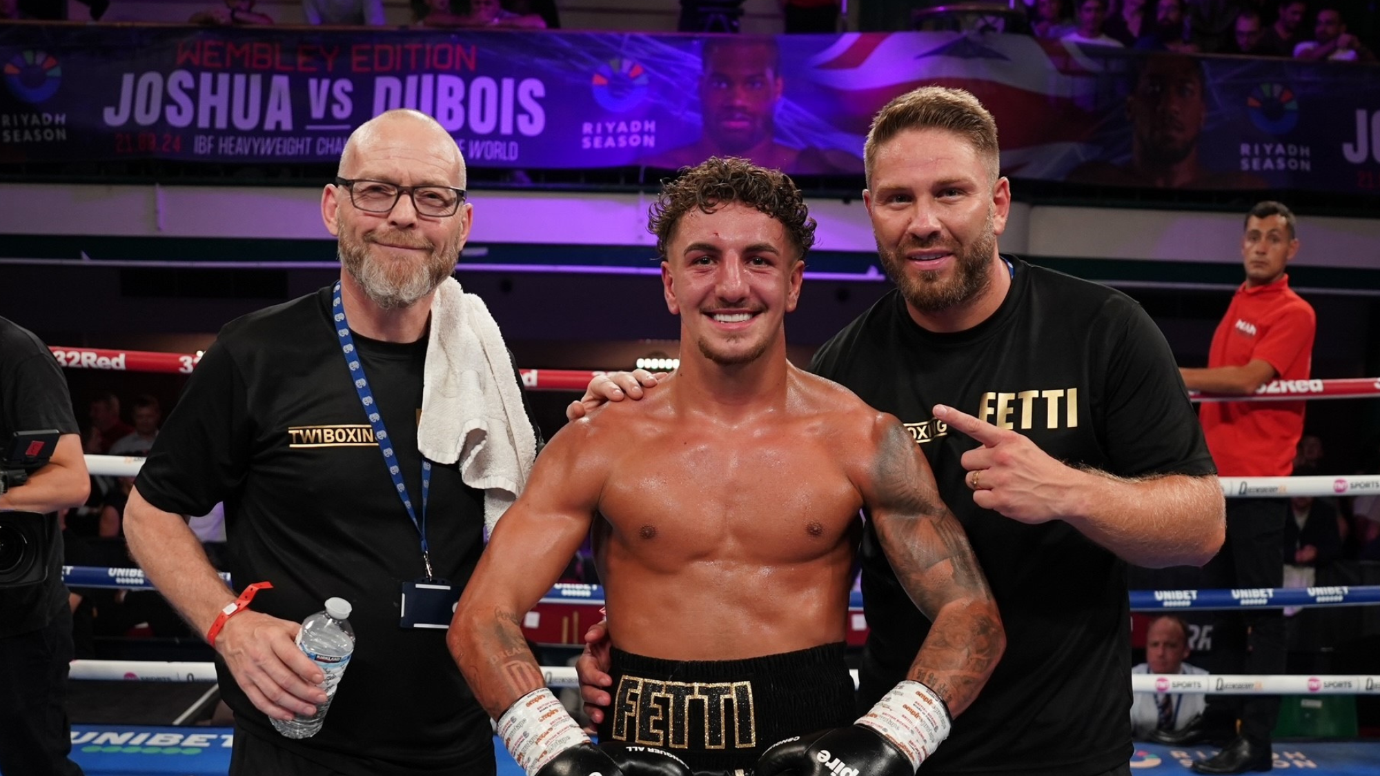 St Albans boxer Christian Fetti hails 'amazing' support after winning second fight